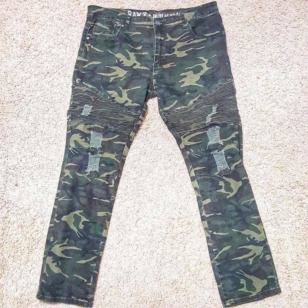 Raw X Camo Pants